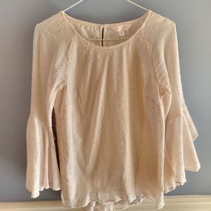Lauren Conrad eyelet blouse
